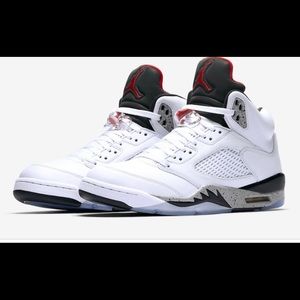 Air Jordan 5 Retro “White Cement”